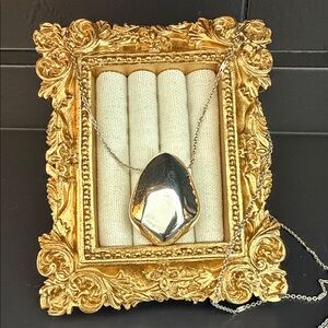 Stella & Dot Silver Statement Necklace